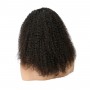 Frontal Lace wig 13x4 Kinky Curl Brazilian Remy Avec Baby Hair densité 180
