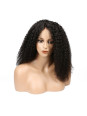 Frontal Lace wig 13x4 Jerry Curl Brazilian Remy Avec Baby Hair dens...