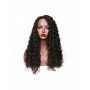 Frontal Lace wig 13x4 Deep Wave Cheveux Brazilian Remy Hair Avec Baby Hair densité 180