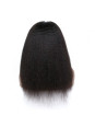 Frontal Lace wig 13x4 Kinky straight Brazilian Remy Avec Baby Hair ...
