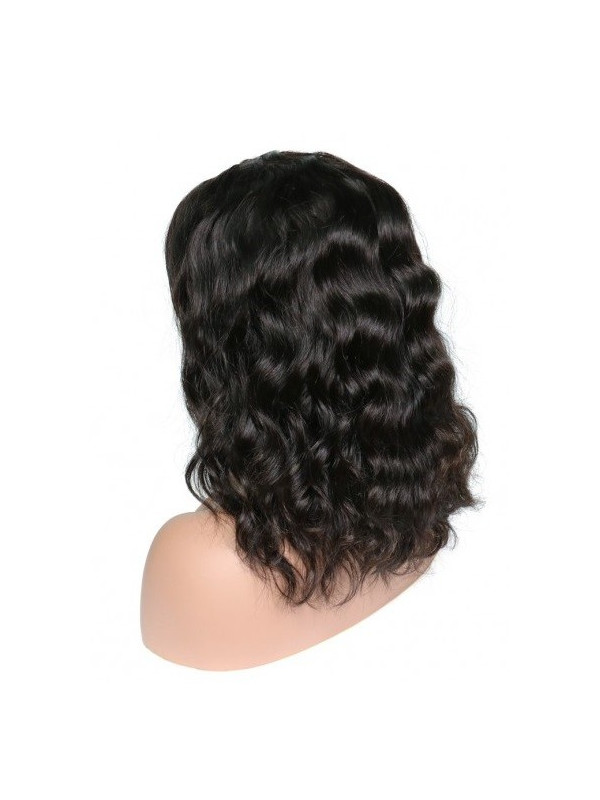 Frontal Lace wig 13x4 body wave Brazilian Remy Avec Baby Hair 14P