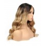 Frontal Lace wig 13x4 body wave 1B/27 Brazilian Remy Avec Baby Hair densité 180