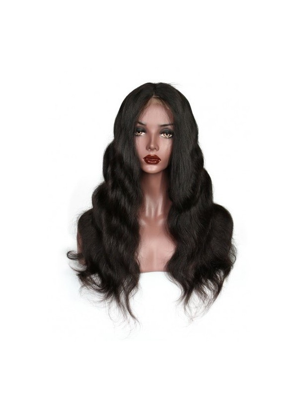 Frontal Lace wig 13x4 Body Wave Brazilian Remy Avec Baby Hair densité 180
