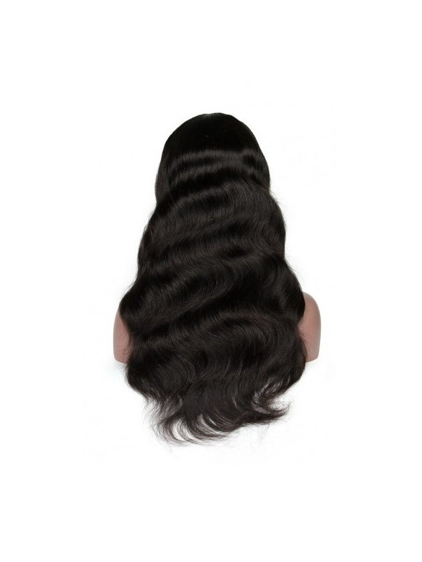 Frontal Lace wig 13x4 Body Wave Brazilian Remy Avec Baby Hair densi...