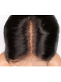 Frontal Lace wig 13x4 Lisse Brazilian Remy Avec Baby Hair densité 180