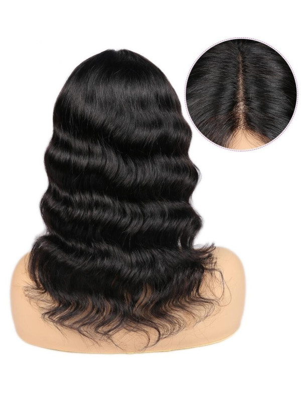 Perruque Lace wig 4x4" Lisse Brazilian Remy 14"