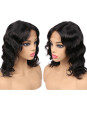 Perruque Lace wig 4x4" Lisse Brazilian Remy 14"