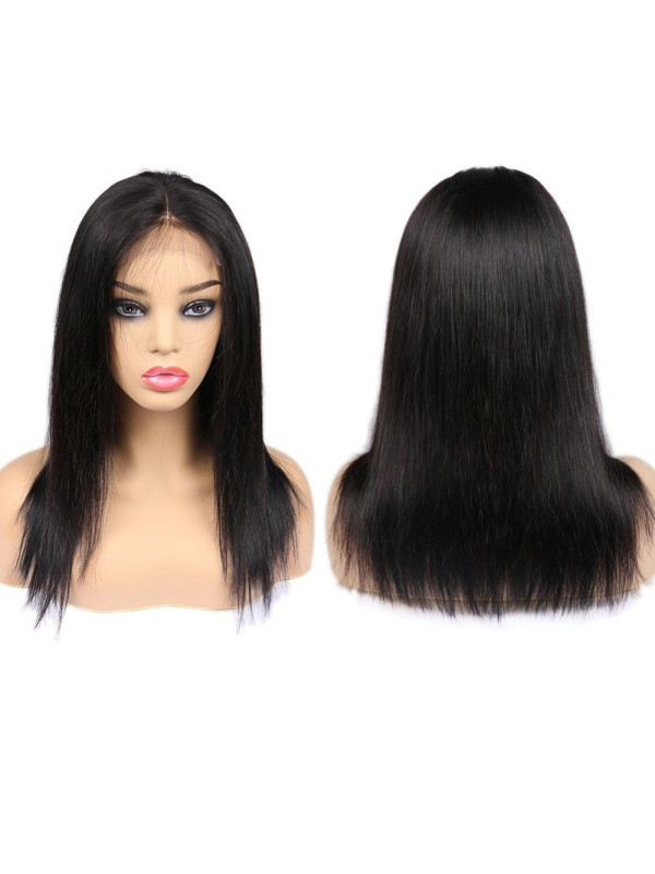 Perruque Lace wig 4x4" Lisse Brazilian Remy 16"