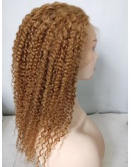 Frontal Lace Wigs Jerry Curl Human Hair 27 16P