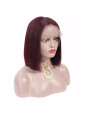 FRONTAL LACE WIGS BOBO LISSE 99J RM 10P