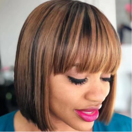Perruque Frontal Lace Wigs Lisse  P1B/27MM 10P
