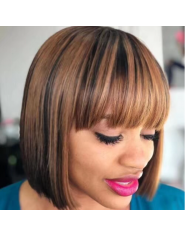 Perruque Frontal Lace Wigs Lisse  P1B/27MM 10P