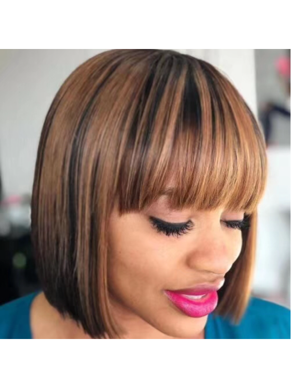 Perruque Frontal Lace Wigs Lisse  P1B/27MM 10P
