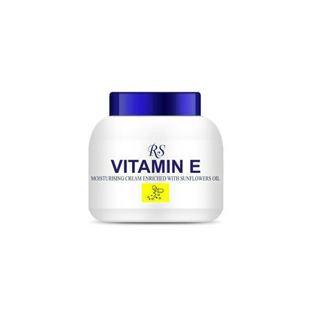 Crème hydratante à la vitamine E et à l'huile de tournesol
