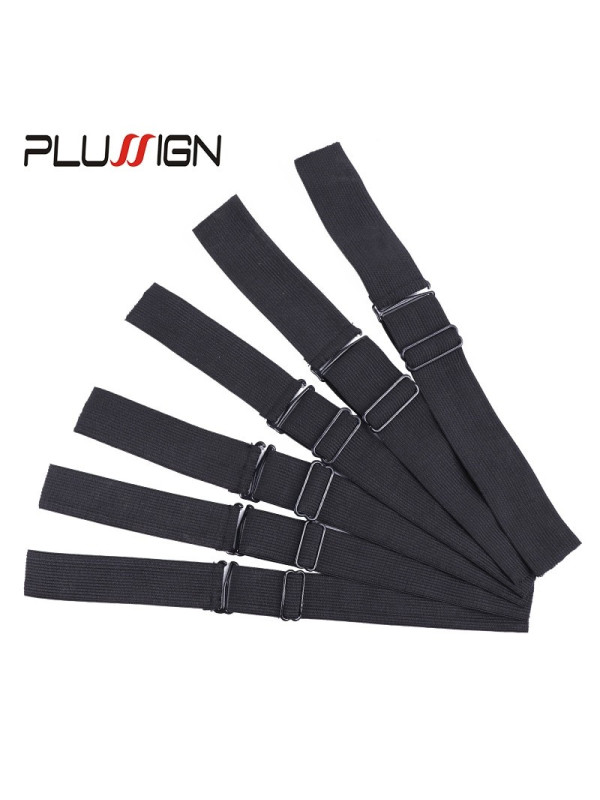 5 pices Plussign bandeau lastique rglable pour perruques couture no...