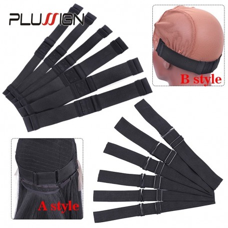 5 pices Plussign bandeau lastique rglable pour perruques couture no...