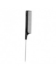 Peigne cheveux dents fines en plastique pingle mtallique outils de beaut pour la coiffure queue de R