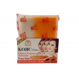 Savon kojic white gluta papaya arbutin 7 days white