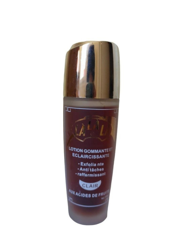 La La La Lotion Gommante et Eclaircissante