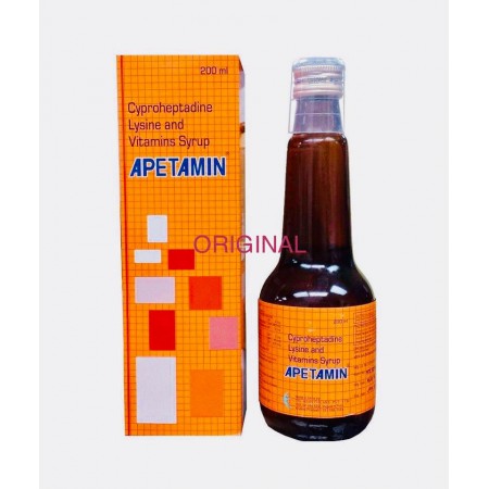 Apetamin  Cyproheptadine Lisine Et Sirop de Vitamines