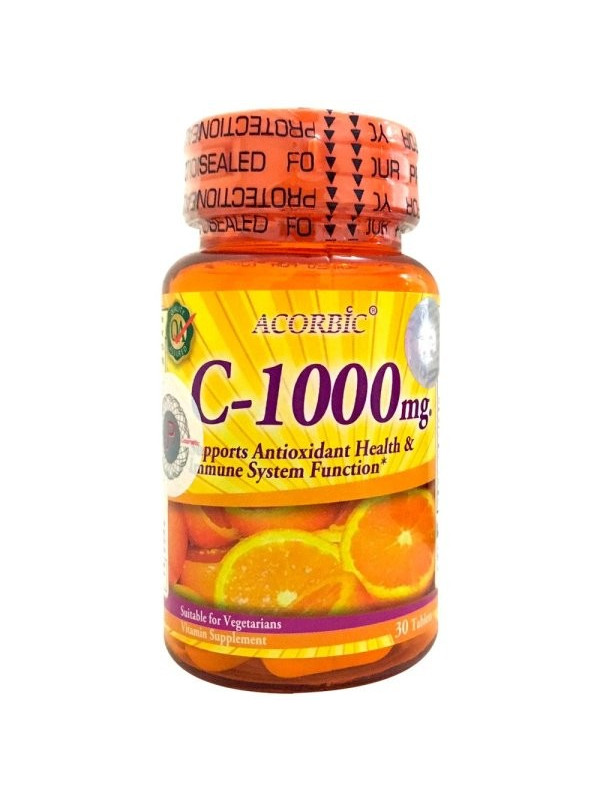 Vitamine C 1000mg 30 gellules