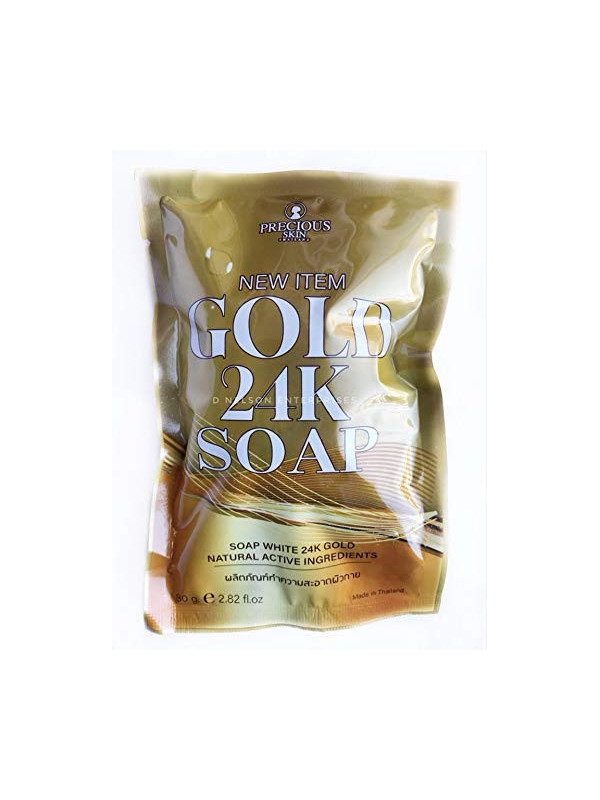 Savon Éclaircissant Et Exfoliant Gold 24k