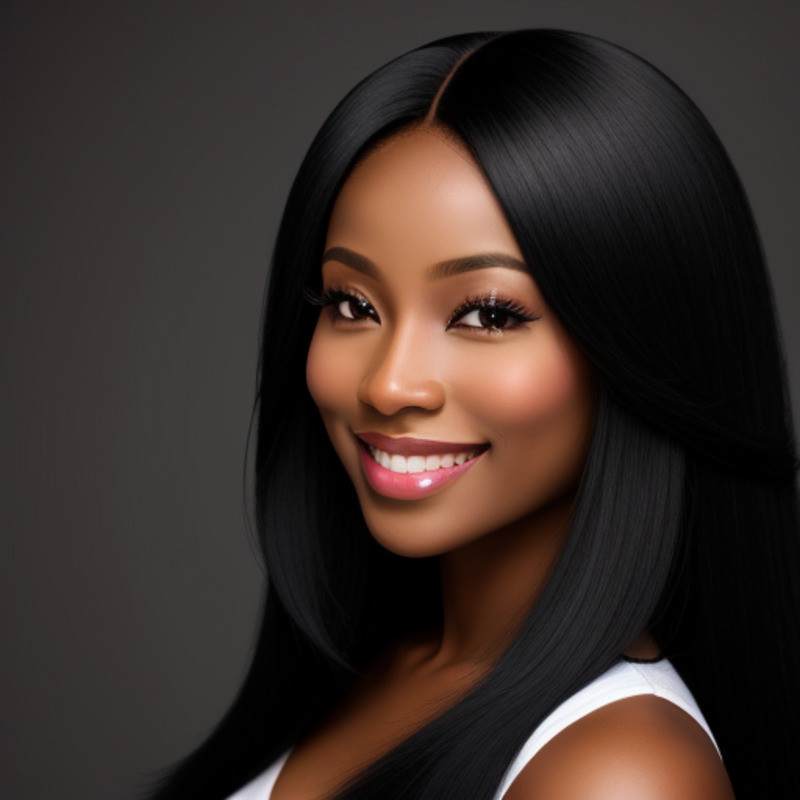 Tissage Brésilien - Mèches 100% Humain Lisses x3 et Closure