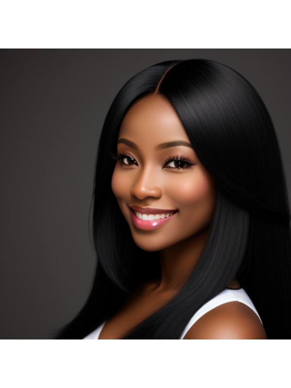 Tissage Brésilien - Mèches 100% Humain Lisses x3 et Closure