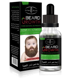 Huile à Barbe,Duvina Beard Oil, Baume pour Barbe Homme, Soins de Barbe, Huile à barbe
