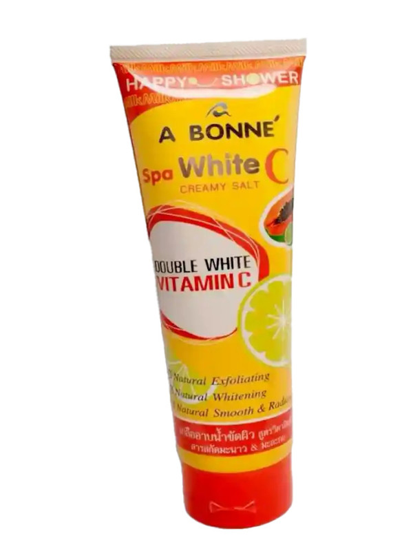 A Bonne Spa Gommage Eclaircissant Papaya Double White Vitamine C Arbutin Kojic Anti Melasma