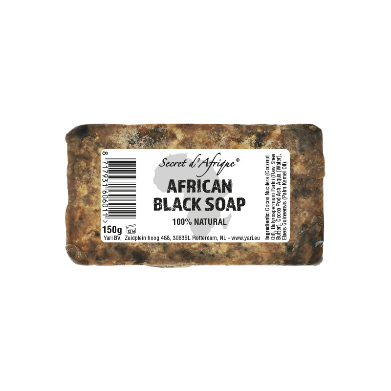 Secret d'Afrique Savon Noir Africain - 150g