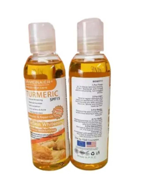 Huile Correctrice et Réparatrice au Curcuma SPF 15 - DR MEINAIER (24h d’Hydratation)