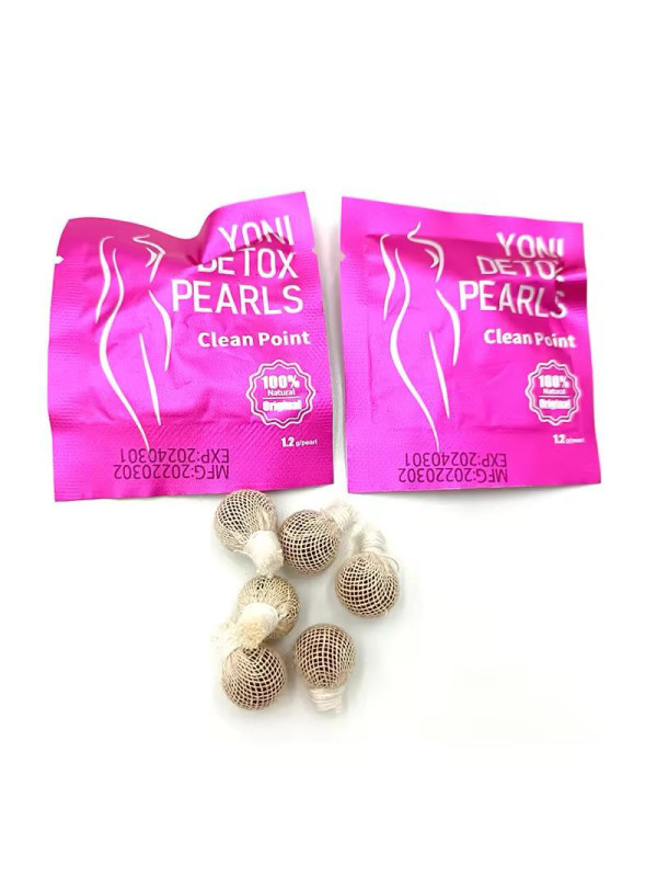 Perles Détox Vaginales Yoni à Base de Plantes - Soin Intime Naturel pour Femmes