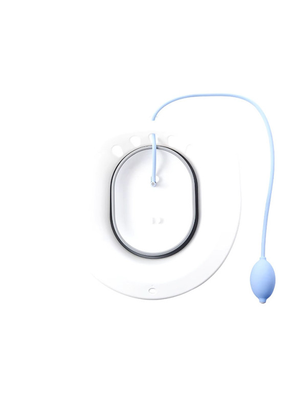 Siège de Toilette Pliable avec Bain de Vapeur - Bidet Antidérapant - Type Violet