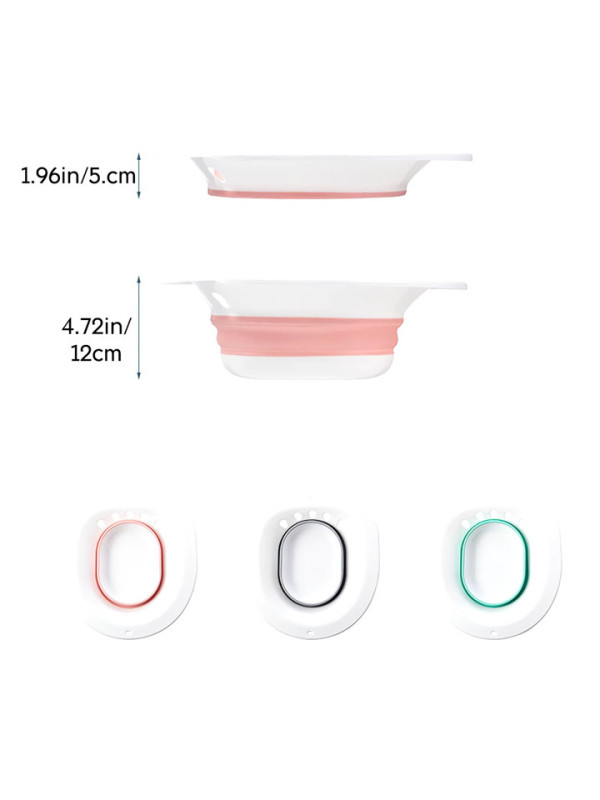 Siège de Toilette Pliable avec Bain de Vapeur - Bidet Antidérapant - Type Violet