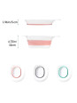 Siège de Toilette Pliable avec Bain de Vapeur - Bidet Antidérapant - Type Violet
