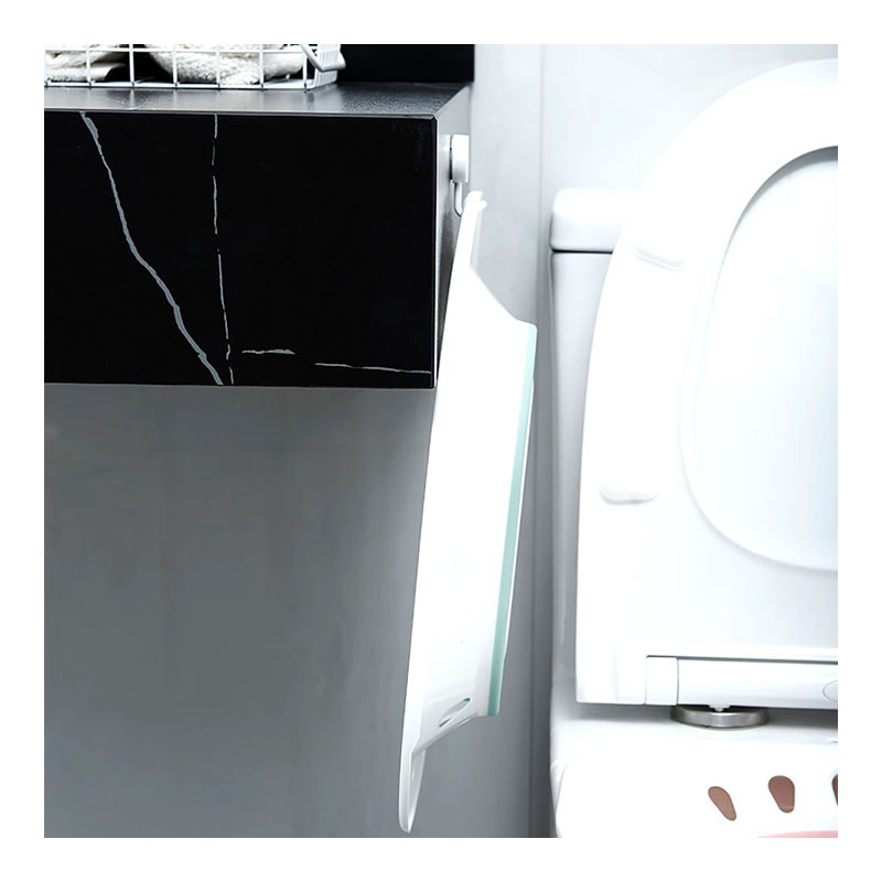 Siège de Toilette Pliable avec Bain de Vapeur - Bidet Antidérapant - Type Violet