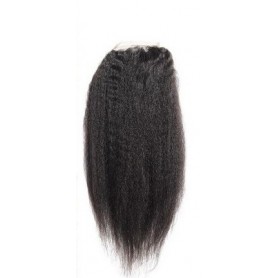 Closure bresilien kinky straight 18"