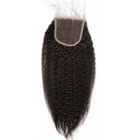 Closure bresilien kinky straight 18"