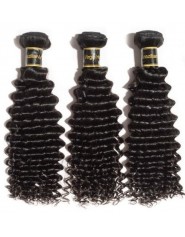 Tissage Brésilien jerry curl 100% human hair x3
