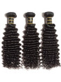 Tissage Brésilien jerry curl 100% human hair x3
