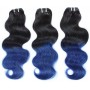 Tissage Tie And Dye Body Wave 1b/bleu x3