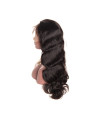 frontal Lace wig 100% cheveux brésilien Remy body wave avec baby hair densité 180