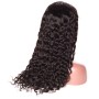Frontal Lace wig 100% cheveux brésilien Deep Wave avec baby hair densité 180