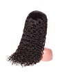 Frontal Lace wig 100% cheveux brésilien Deep Wave avec baby hair densité 180