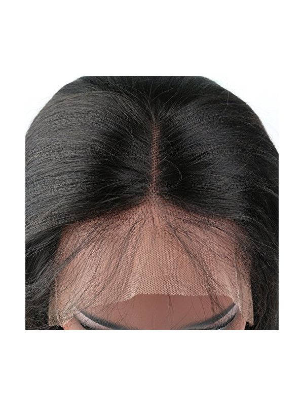 Lace front wig 100% human hair Deep wave avec baby hair Non 