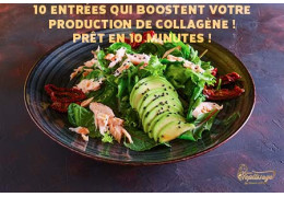 10 Entrées Saines pour Booster votre Production de Collagène ! Prêt en 10 minutes !